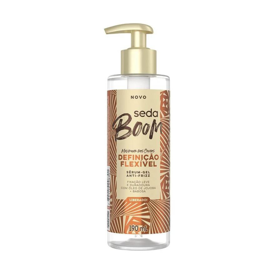 Seda Sérum Gel Antifrizz Boom Definição Flexível 190ml