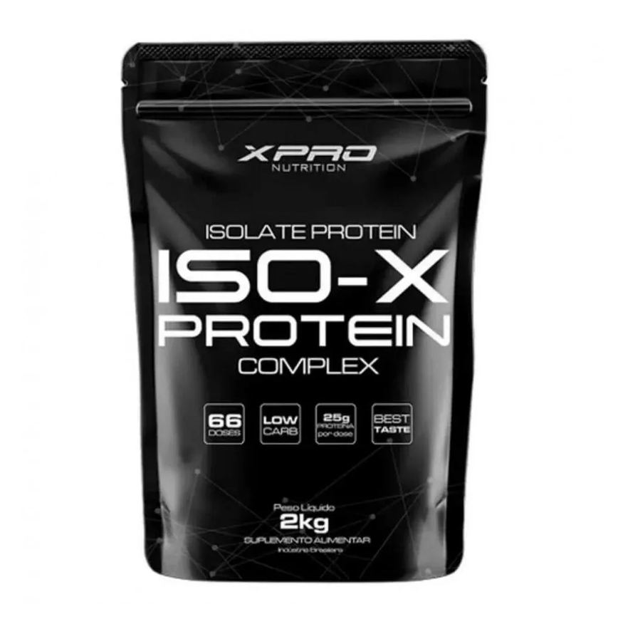 X-Pro Nutrition Iso-x Protein Complex Refil (2kg) - Sabor: Chocolate