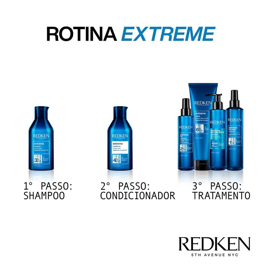 Redken Shampoo Extreme Cabelos Danificados 300ml