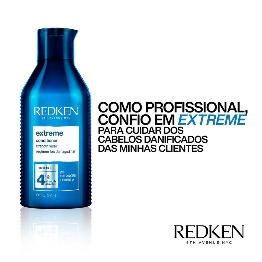 Redken Condicionador Extreme Cabelos Danificados 300ml
