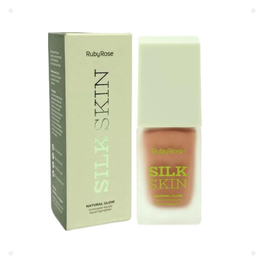 Ruby Rose Iluminador Líquido Silk Skin Natural Glow Sun Kissed Hb-f1601-6