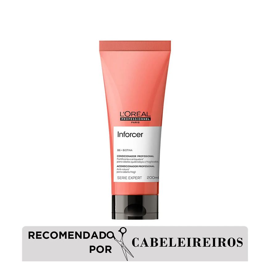 L'Oréal Professionnel Condicionador Fortalecedor Inforcer Cabelos Danificados 200ml