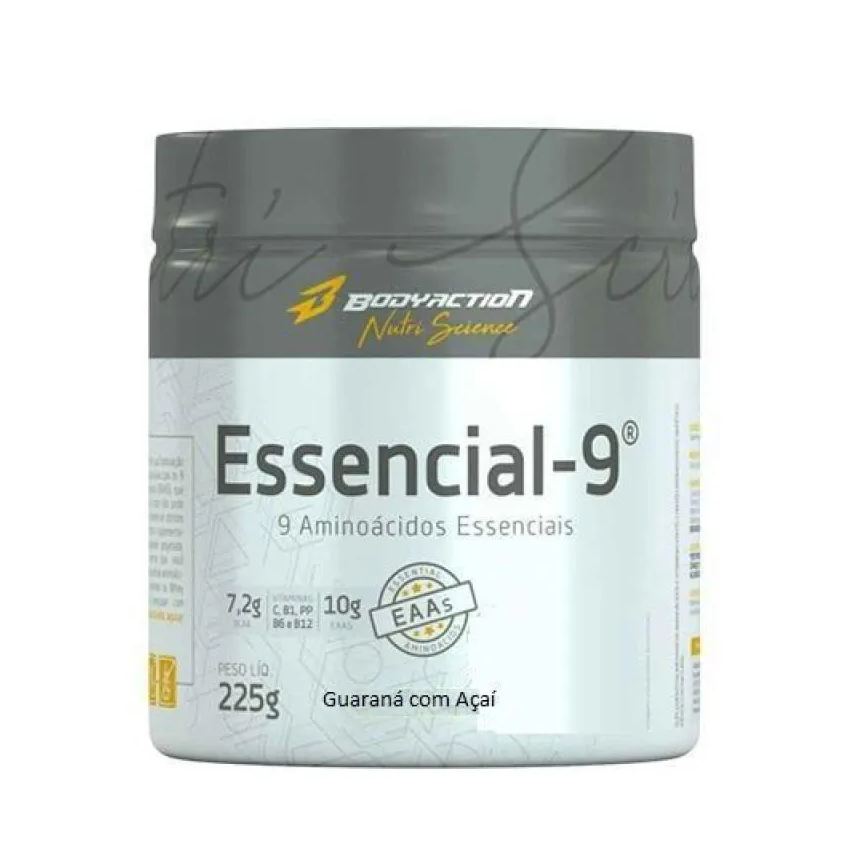 Body Action Essencial-9 (225g) - Sabor: Guaraná C/ Açaí