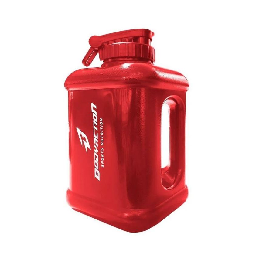 Body Action Galão Quadrado (1,6l) - Cor: Vermelho