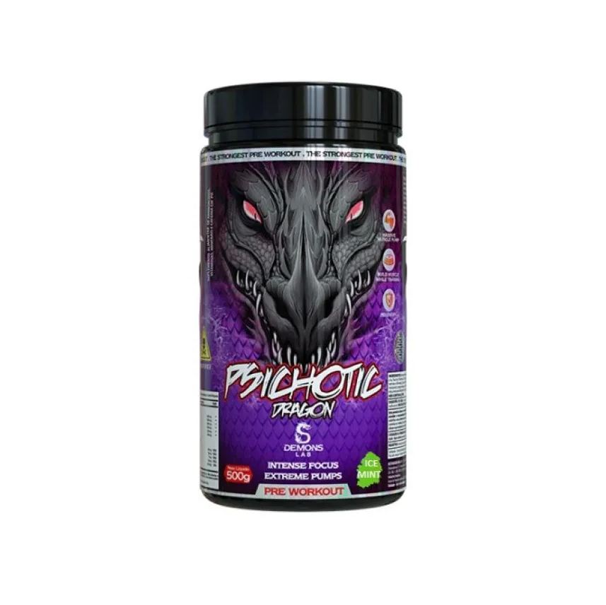 Demons Lab Pré Treino (500g) - Sabor: Ice Mint