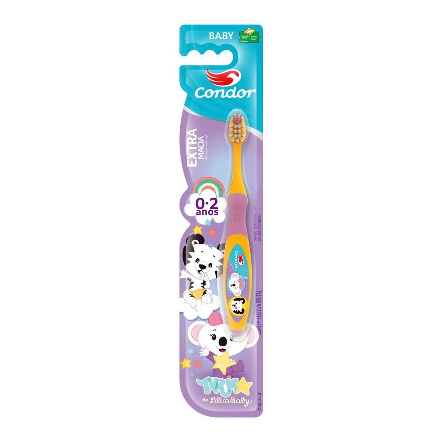 Condor Escova Dental Extramacia Turma da Lilica Baby