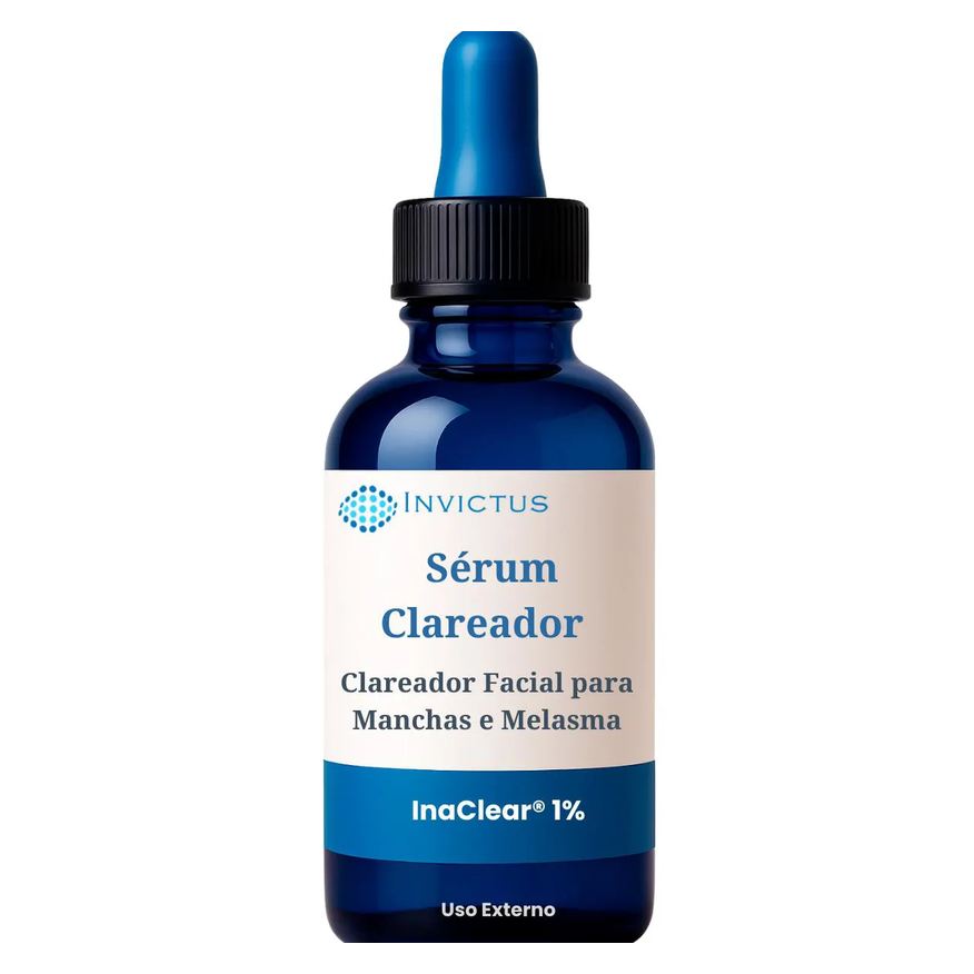 Invictus Inaclear® 1% Sérum - Clareador Facial para Manchas e Melasma