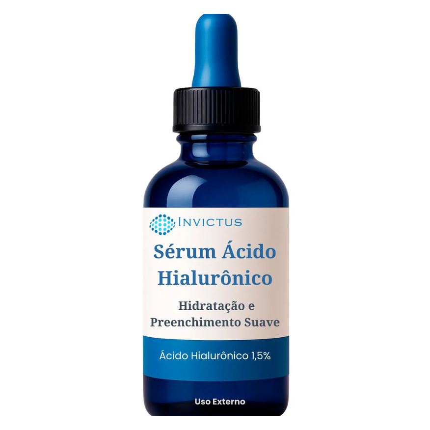 Invictus Sérum Ácido Hialurônico - Hidratação e Preenchimento Suave