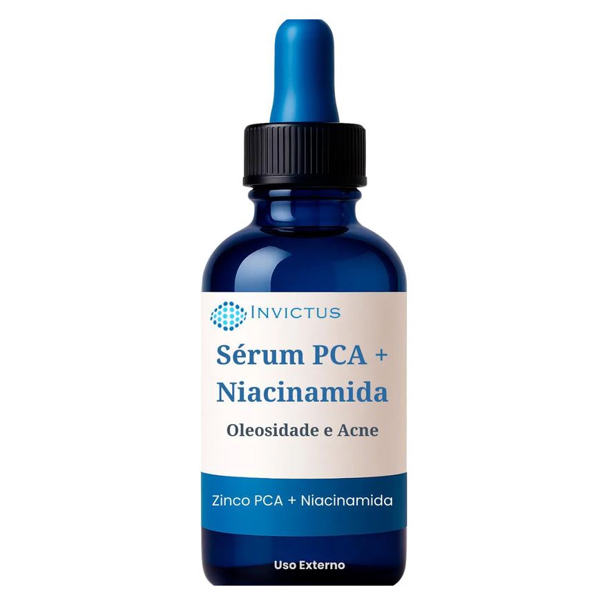 Invictus Sérum Zinco Pca + Niacinamida - Oleosidade E Acne
