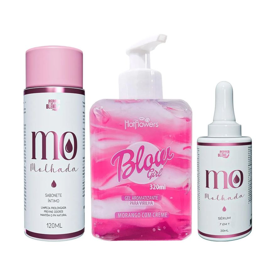 Pepper Blend Kit Banho Premium Sérum Uniformizador e Hidratante 320ml