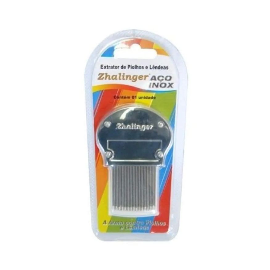Zhalinger Pente de Aco Extrator de Piolho e Lendeas Ref.0149