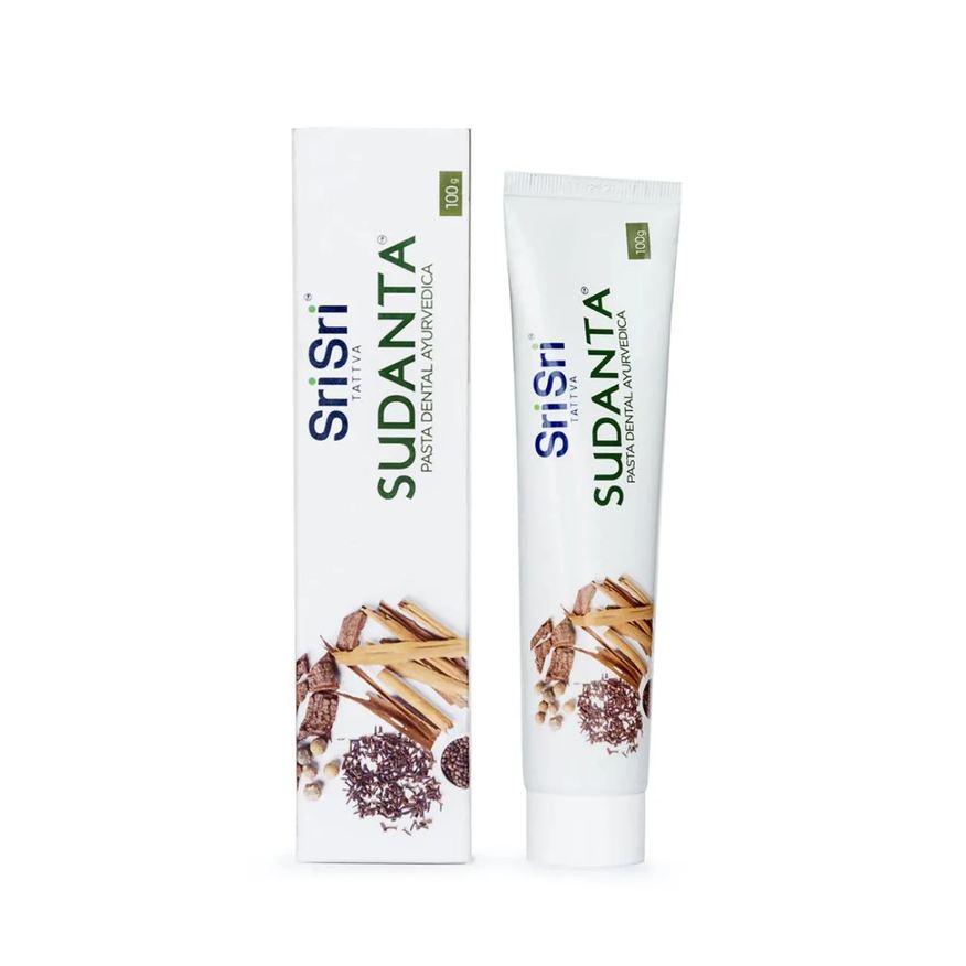 Sri Sri Creme Dental Tattva Sudanta Ayurvédica Canela 100g