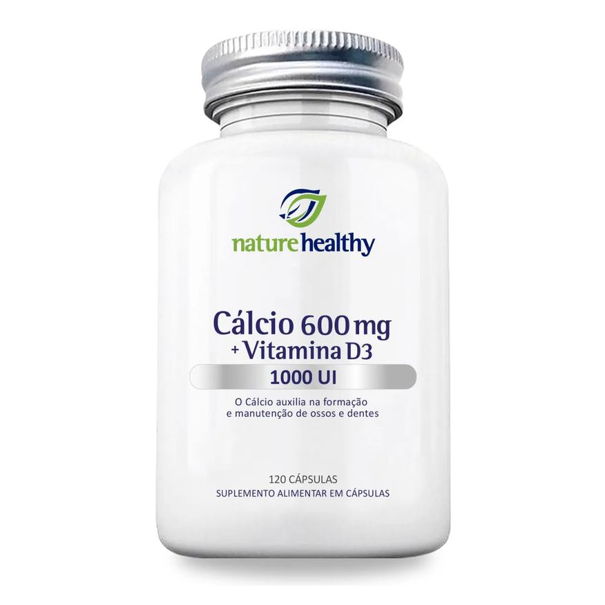 Nature Healthy Calcio 600mg + Vitamina D3 1000ui C/120