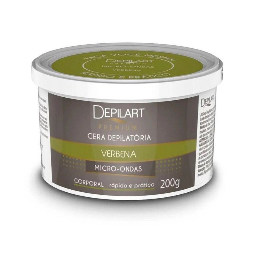 DEPILATóRIA CERA DE MICROONDAS DEPILART PREMIUM VERBE 200g