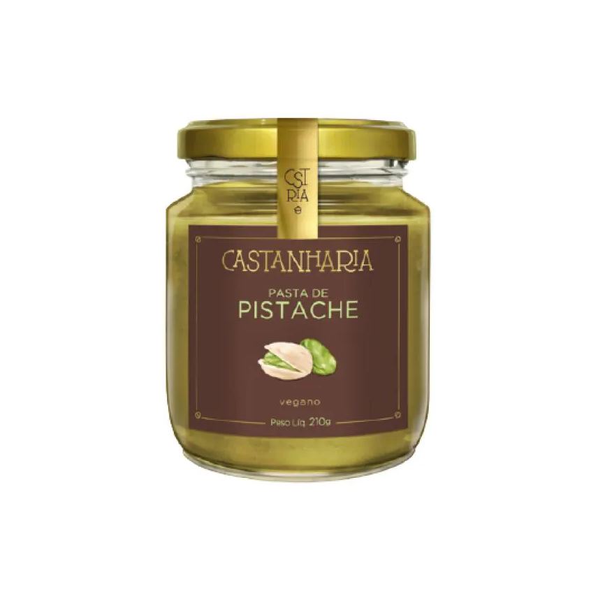 CASTANHARIA KIT 2X: PASTA DE PISTACHE/MACADâMIA VEGANA 210g