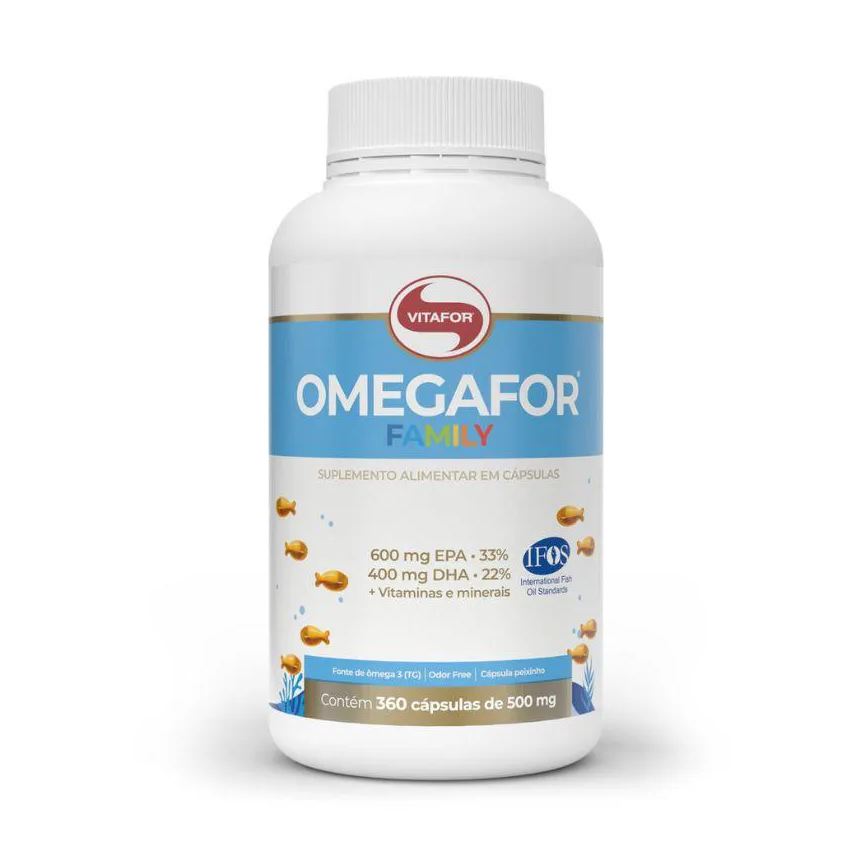 Vitafor Ômegafor Family 500mg 360caps