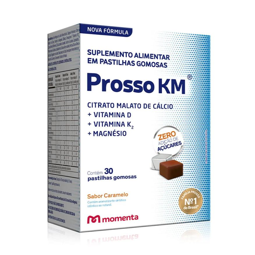 Prosso Cálcio KM MDK 30 tabletes