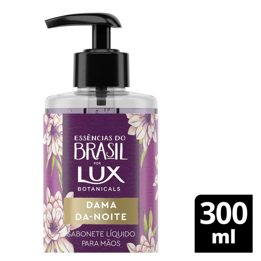 Lux Sabonete Líquido para as Mãos Botanicals Essências do Brasil Dama-da-Noite com 300ml