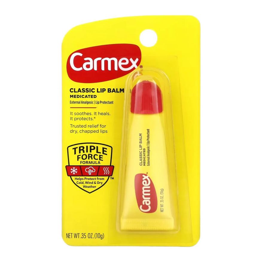 Carmex Bálsamo Labial Lip Balm Clássico 10g