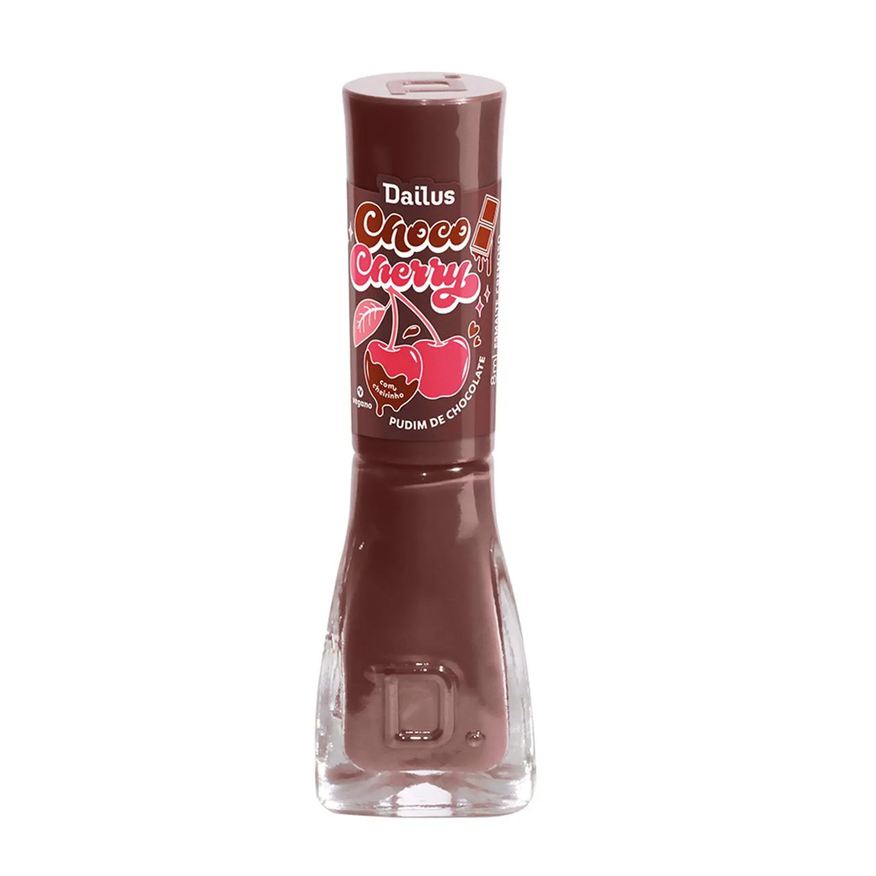 Dailus Esmalte Chococherry 8ml - Pudim de Chocolate