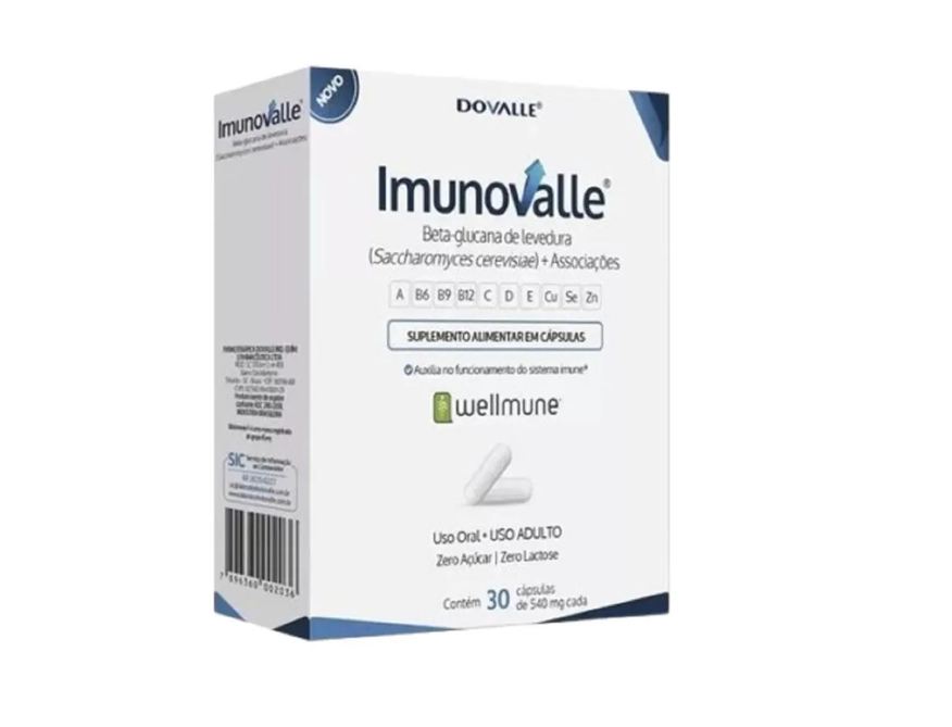 Dovalle Imunovalle C/30 cápsulas sem Sabor