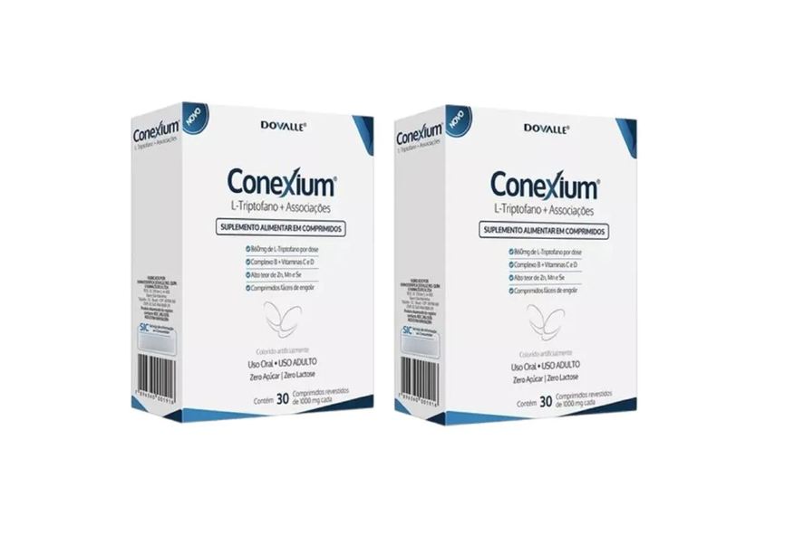 Dovalle Kit 2 Conexium - L-triptofano + Associações
