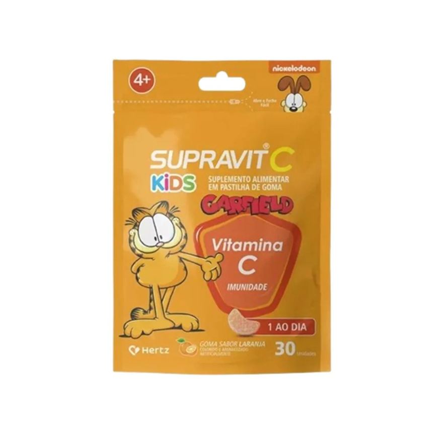 Kley Hertz KIT 3 SUPRAVIT C KIDS VITAMINA C PARA CRIANçAS SABOR LARANJA