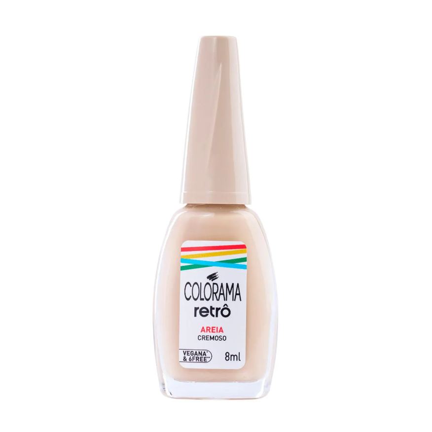 Colorama Esmalte Cremoso Retrô 8ml - Areia