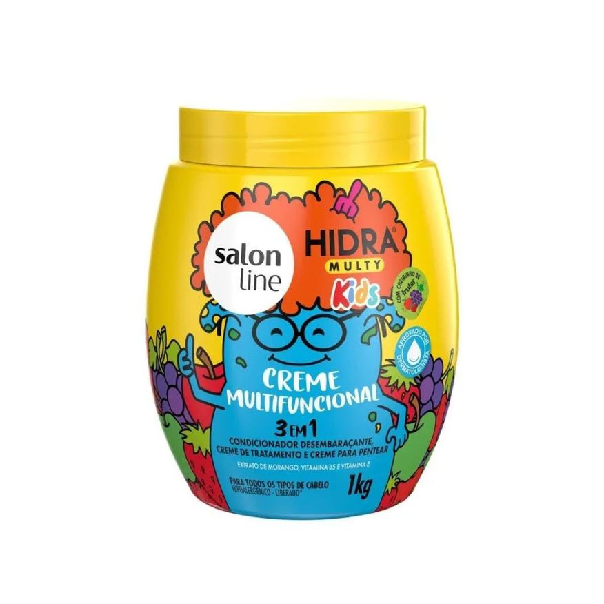 Salon Line Máscara Hidra Kids Multifuncional 3 em 1 1kg