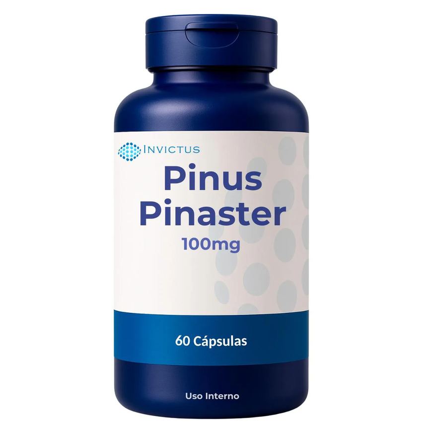 Invictus Pinus Pinaster 100mg – Antioxidante - 60 Capsulas