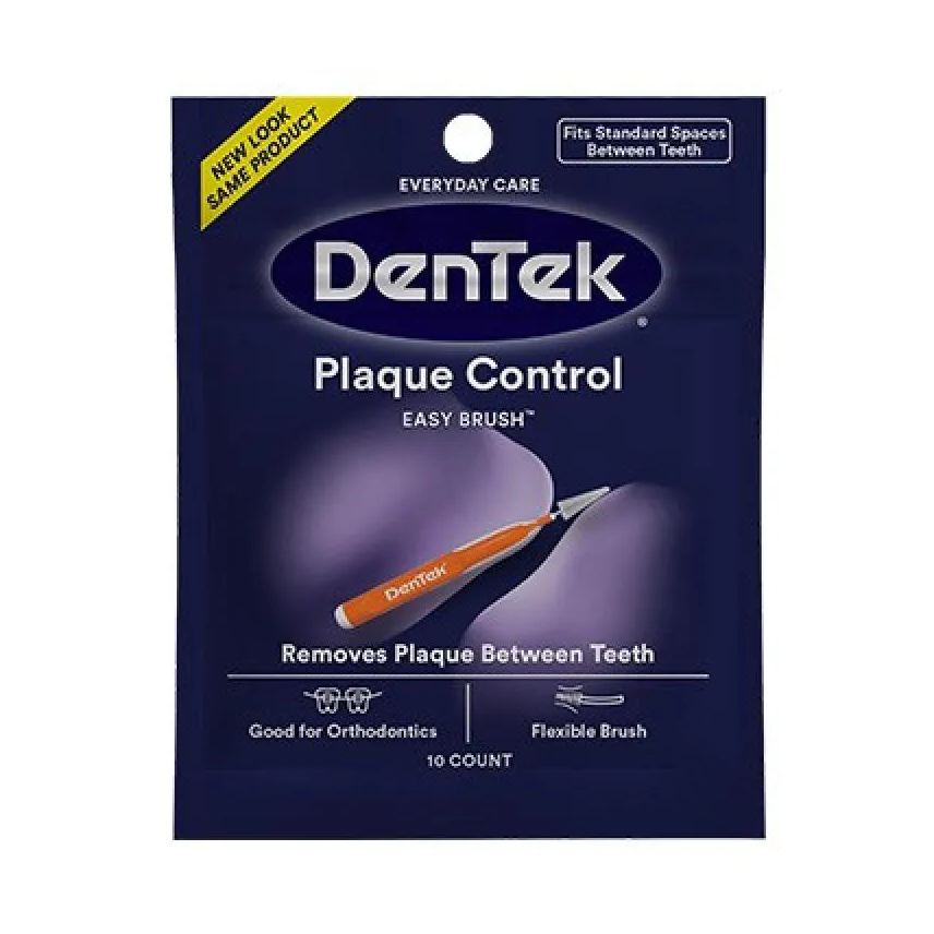 Dentek Escova EasyBrush Padrão 10un