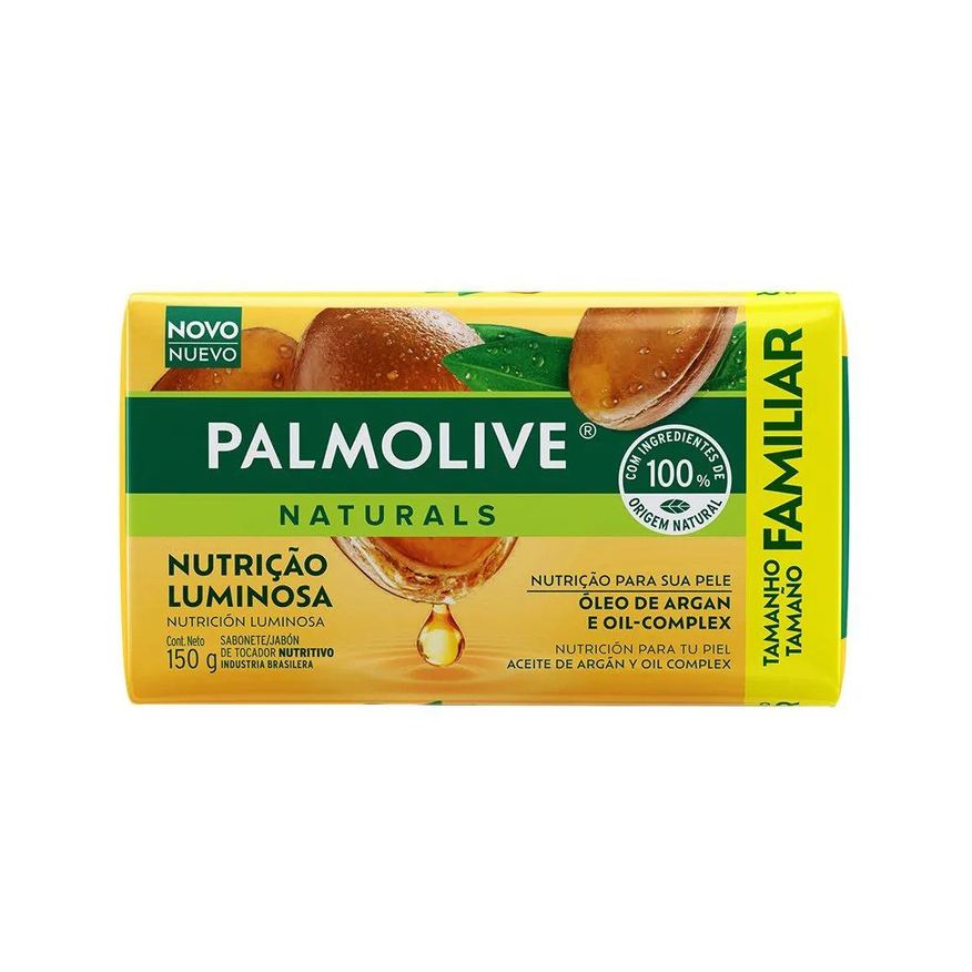 Palmolive Sabonete Naturals Sensação Luminosa 150g Embalagem com 12 unidades