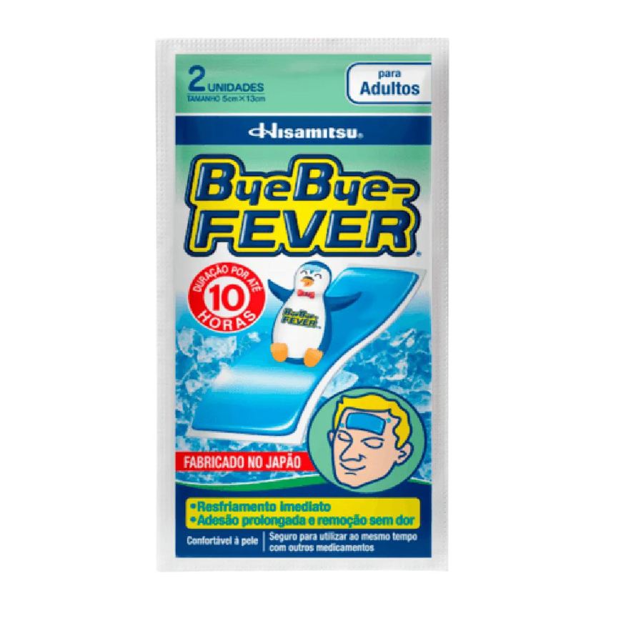 Hisamitsu Adesivo Bye Bye-fever para Adultos 10 Horas 2un