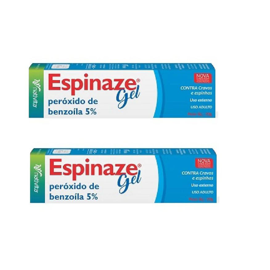 Nativita Kit 02 Espinaze Gel 20g contra Cravos e Espinhas
