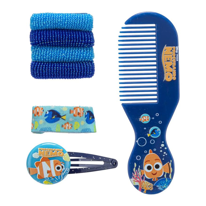 Condor Kit 1 Pente + 4 Elásticos + 1 Tic Tac + 1 Faixa Procurando Nemo