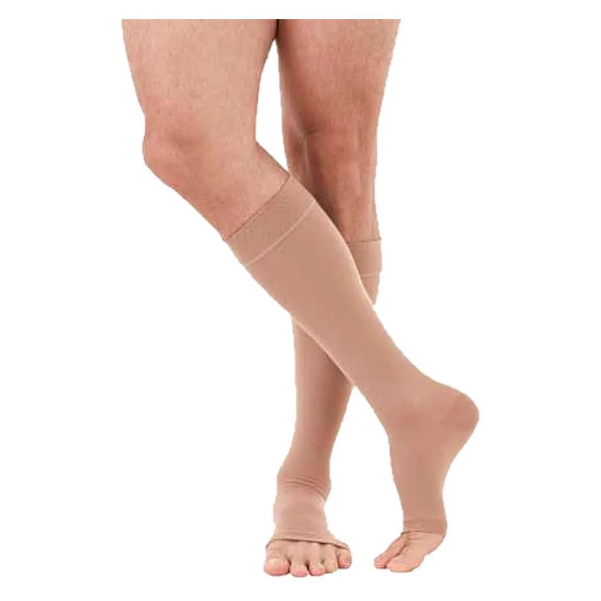 Venosan Meia 3/4 Comfortline 20-30mmhg Aberta Bege G Curta