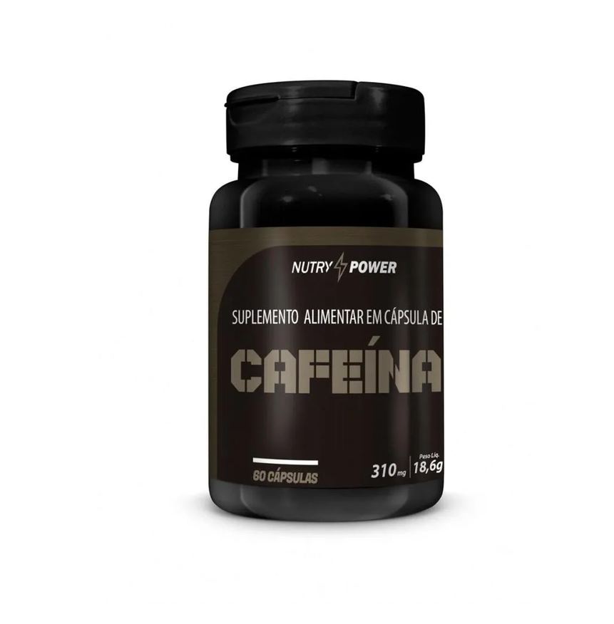 Nutry Power Cafeína Super 310mg (60caps) - Padrão: Único