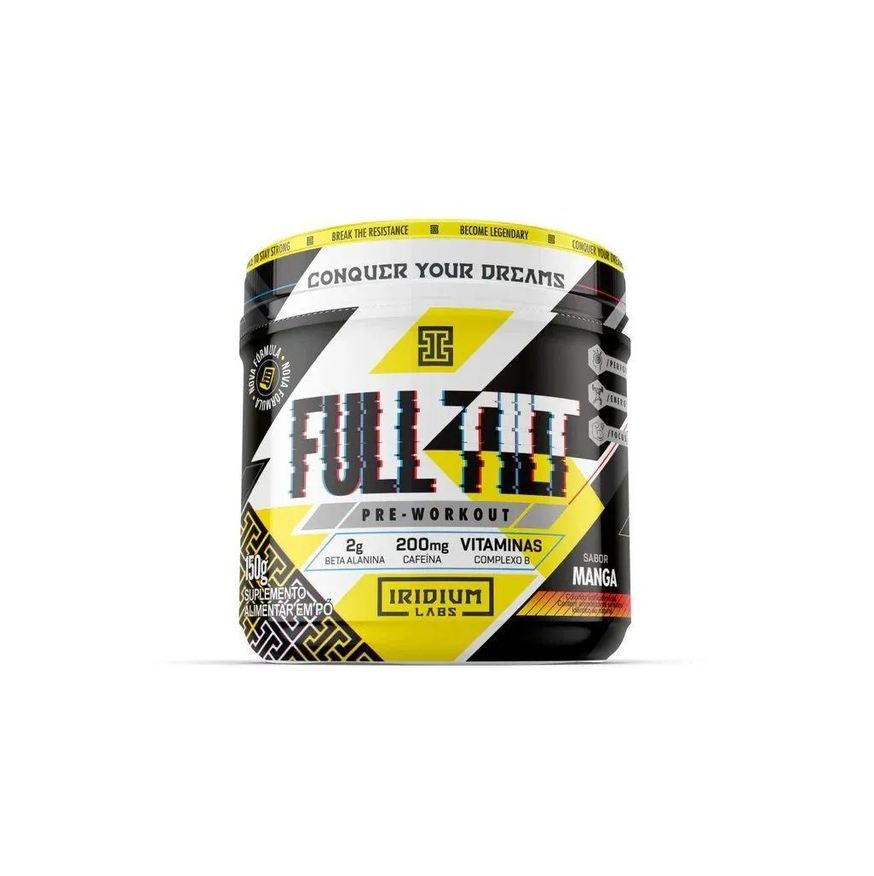 Iridium Labs Full Tilt Pre - Workout (150g) - Sabor: Manga