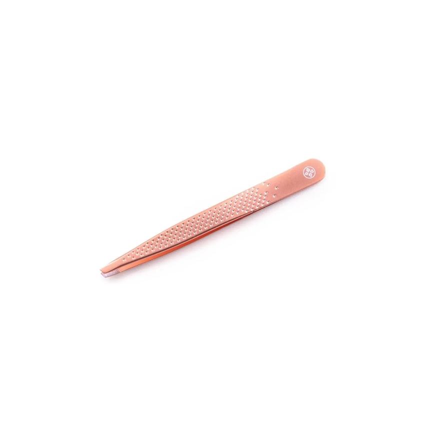 Ponta Pinça Diagonal Rose Gold Bc-514 Sobrancelhas Mundial