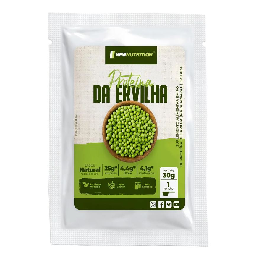 Newnutrition Sache Proteina da Ervilha 30g Natural