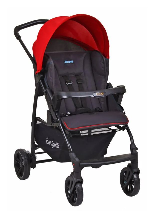 Burigotto Carrinho de Bebê Ecco Vermelho