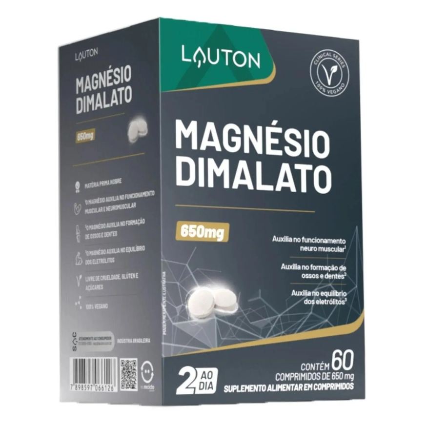 Lauton Magnésio Dimalato 60 comprimidos