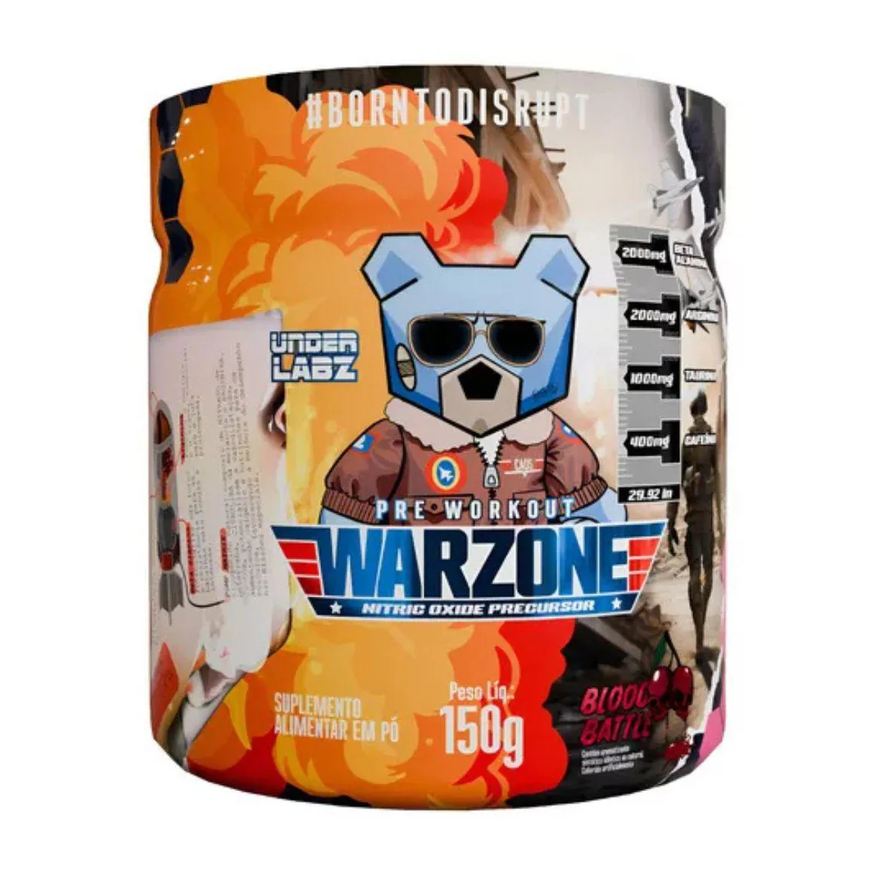 Under Labz Pré Treino Warzone Blood Battle 150g