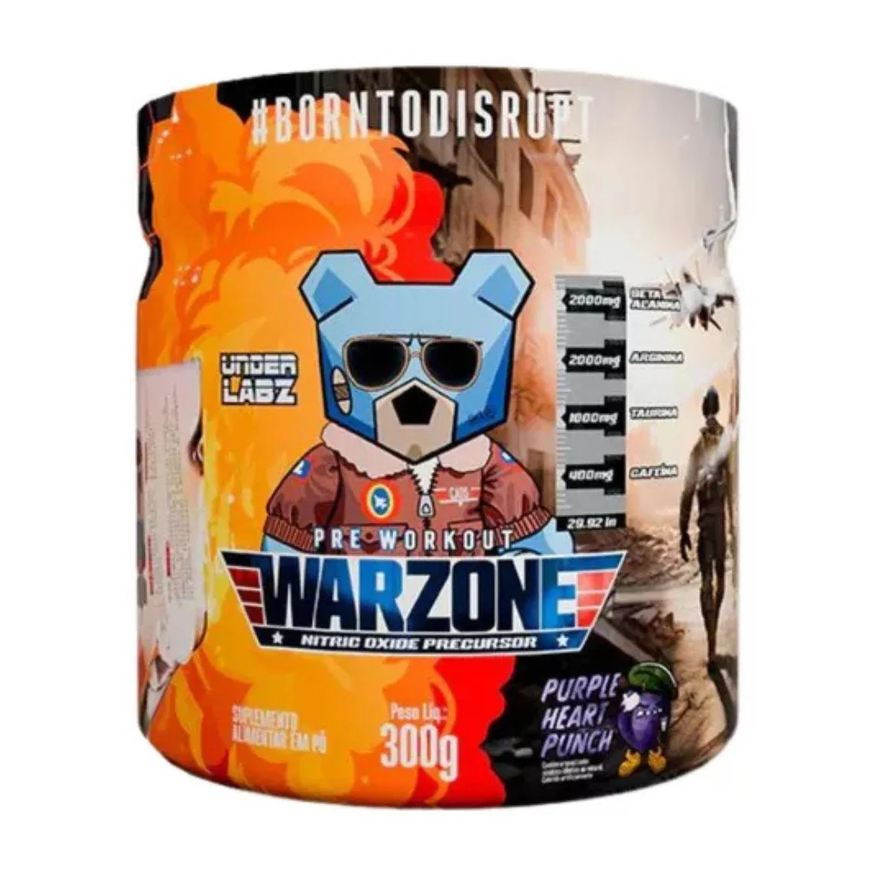 Under Labz Pré Treino Warzone Purple Heart 300g