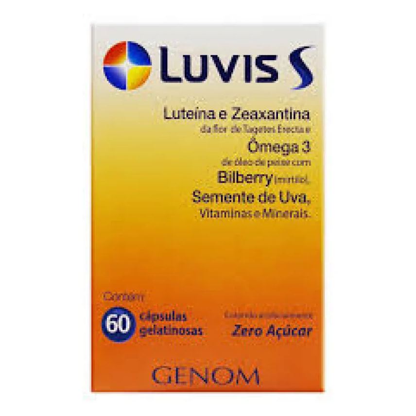 Genom Luvis S com 60 cápsulas