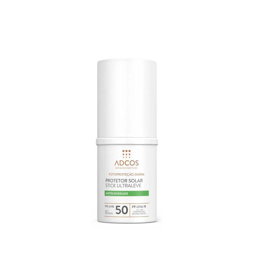 Adcos Protetor Solar Facial em Bastão Ultraleve FPS50 12g