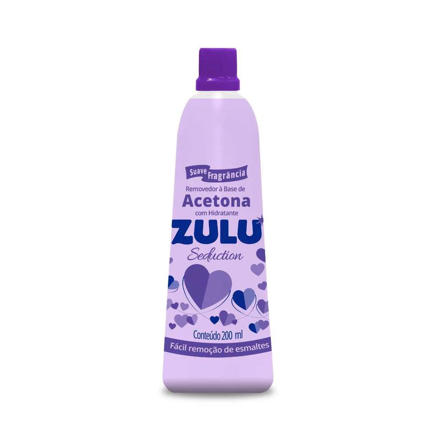 de Removedor Esmalte Zulu Seducion com 200ml