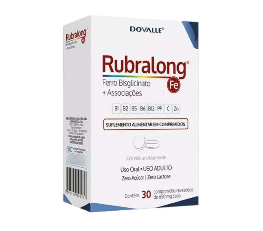 Dovalle Suplemento Rubralong 30 comprimidos
