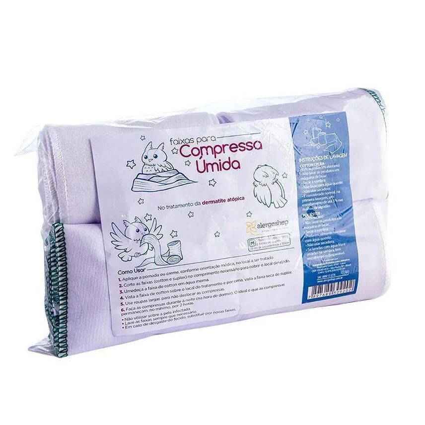 Alergoshop Faixas para Compressa Úmida M