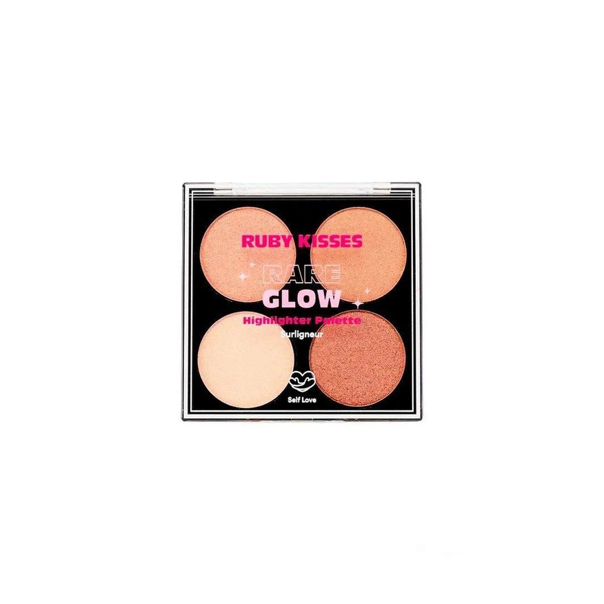 Rk By Kiss Paleta de Iluminador Ruby Kisses Rare Glow
